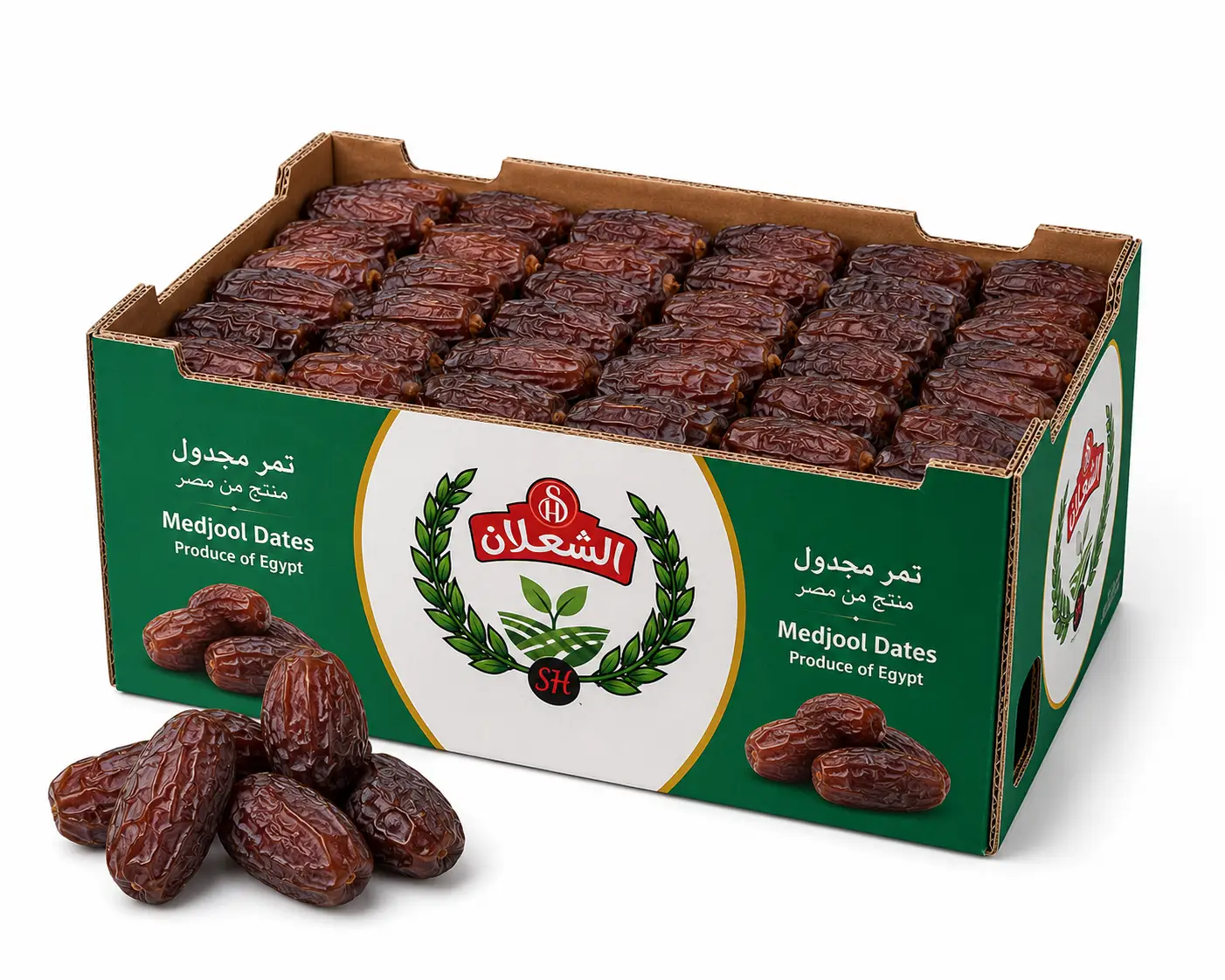 Premium Egyptian dates — semi-dry and dry varieties, naturally sweet and nutritious.