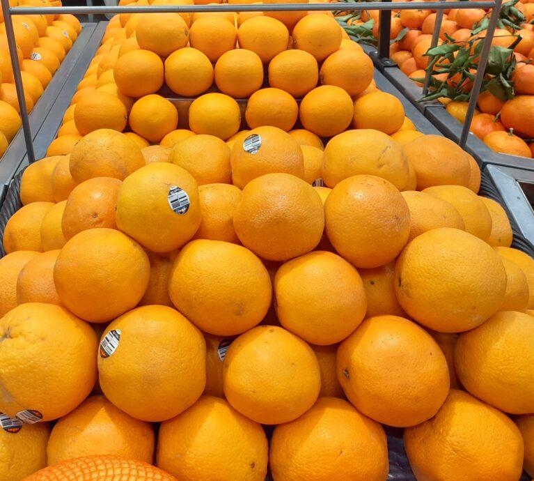 Fresh Valencia Oranges